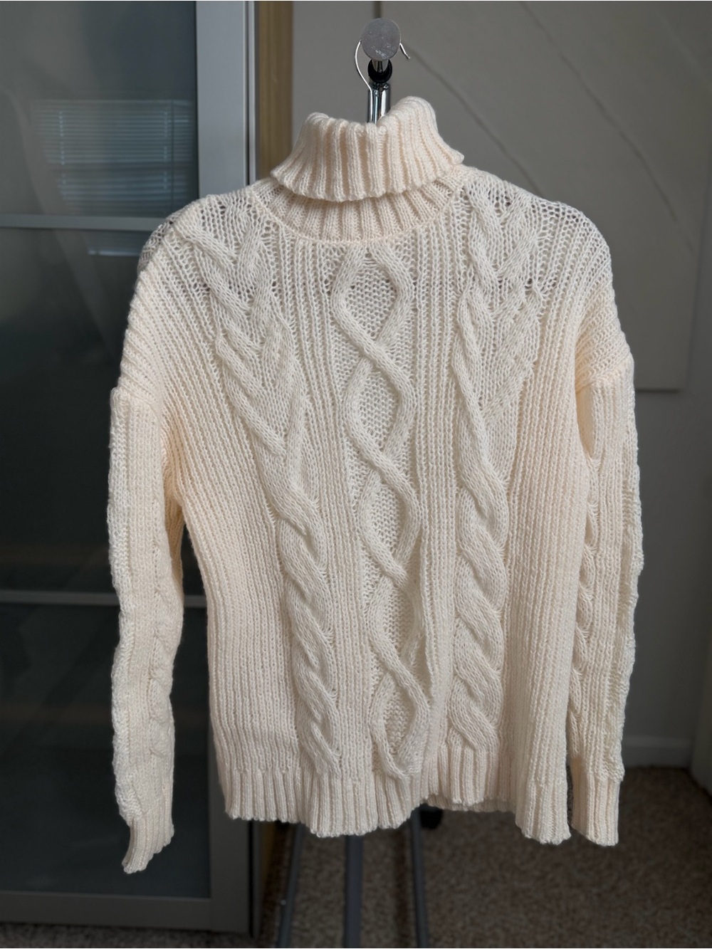 ‼️🤎Cream Cable Knit Turtleneck‼️🤎🍂Sweater